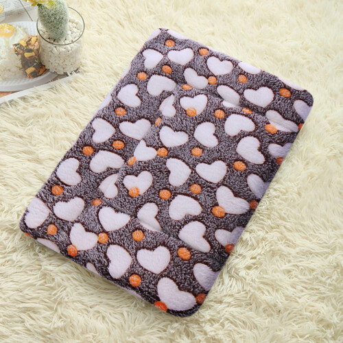 Panier rond en peluche pour chats et petits chiens