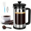 Cafetière à piston 620 ml (2 tasses) en verre borosilicate 1