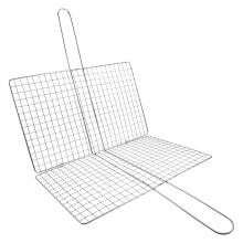 Panier Ă griller en acier inoxydable pour poisson et viande