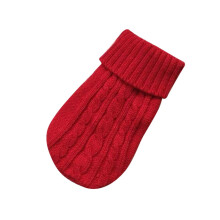 Hundepullover für kleine Hunde – Warmer Rollkragenpullover, Polyester