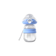 Tragbare 2-in-1-Hunde-Wasser- und Futterflasche mit Napf