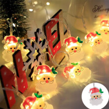 Mini luci di Natale bianco caldo 9,8 piedi (3 metri) - Confezione da 20