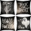 Μαξιλαροθήκες Halloween 16x16 ίντσες, Βαμβακερό Λινό, Σετ 4 τεμαχίων 1
