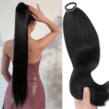 Synthetic Straight Wig Ponytail 18-32 Inch Long