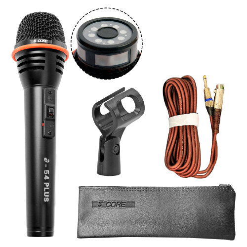 Dynamische karaokemicrofoon met XLR-aansluiting