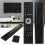 Replacement Remote Control compatible with GRUNDIG TP7187R, No Programming Needed, Direct Replacement, Black ABS 2