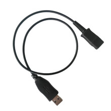 Câble adaptateur casque QD vers USB 120 cm