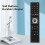 Replacement Remote Control compatible with GRUNDIG TP7187R, No Programming Needed, Direct Replacement, Black ABS 4