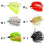 Δολώματα ψαρέματος Chatter Bait για λούτσους και Walleye2Pack 4