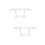 2Pcs Acrylic Display Riser Stands Transparent Home Storage Organizer 1