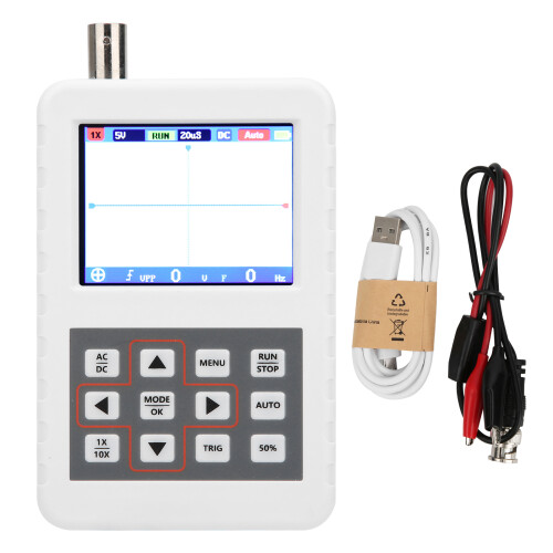 Portable Digital Oscilloscope 2.4in LCD