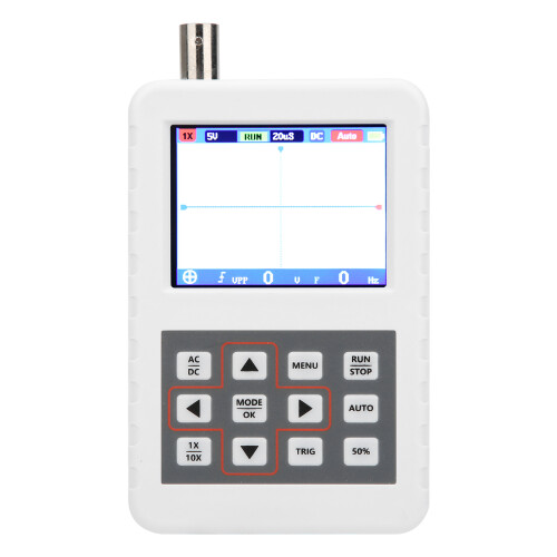 2.4in LCD Digital Oscilloscope 20MSps 2