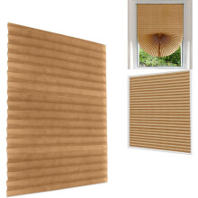 Cordless Pleated Window Blinds – Cut-to-Size, Easy