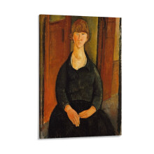 Amedeo Modigliani Art Print Canvas Poster 12x18 in