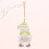 pendentif lapin de Pâques en bois 1