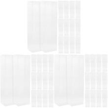 60Pcs Transparent Candy Boxes Sturdy Wedding Gift Holders for Home Use