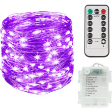 Girlanda świetlna Fairy String Purple 200LED66FT wodoodporna z