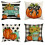 Conjunto de 4 capas de almofada decorativas para o outono, 4 peças, 45 cm (18 polegadas) 1