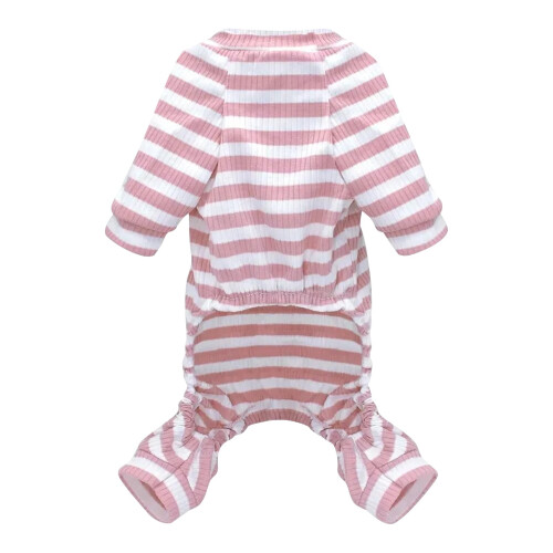 Pink hundepyjamas til små racer XL