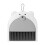 Mini bezem en stoffer set met teddybeer 1
