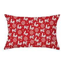 Funda de almohada navideña para la cintura con estampado de piel de melocotón (1 unidad)
