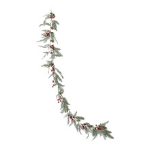 Outdoor Christmas Garland Rattan Wreath Decoration