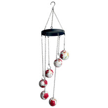 Hummingbird Feeder with Wind Chime – Garden Decor
