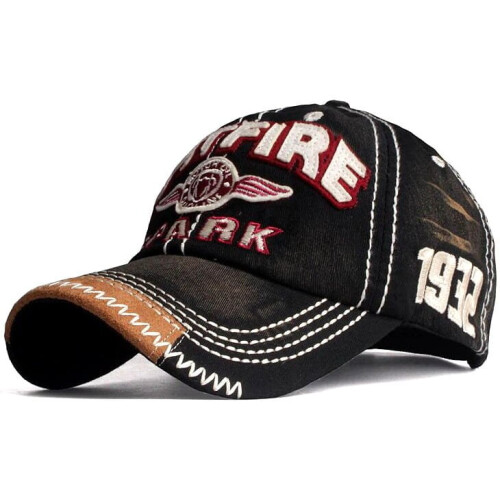 Peaked Cap with Adjustable Back Strap for Everyday Wear, SH17 Material 2