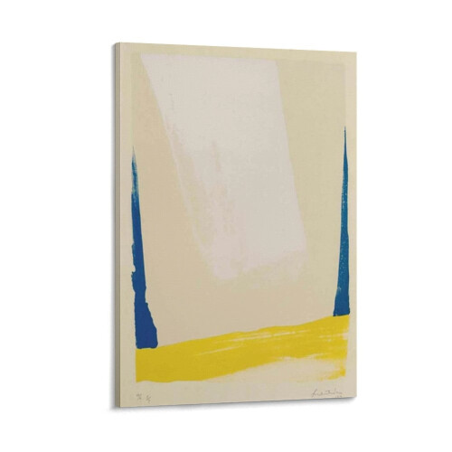 Αφίσα σε καμβά αφηρημένης ζωγραφικής της Helen Frankenthaler 16x24