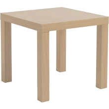 LACK Side Table White Stained Oak 55 x 55 x 45 cm
