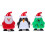 Kerstspeelgoed voor kinderen, plastic, 3 stuks 1