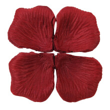 Konstgjorda rosenblad bruna 100 st 5x5 cm