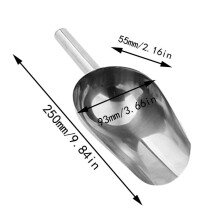 Pelle à glace multifonction en acier inoxydable (1 pièce)
