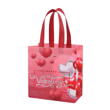 Újrafelhasználható Valentin-napi ajándéktáska fogantyúval