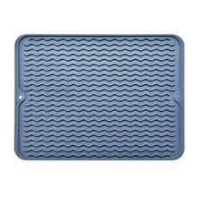 Tapete de borracha resistente ao calor e antiderrapante para secar louça.