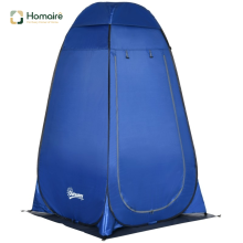 HOMAIRE Pop up Sprchová stanice Toiletová stanice Kempingová přeměna stanice s taškou Mobilní venkovní Tmavě modrá