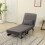 Westwood Versatile Convert Single Sofa Bed 4-in-1 6-Position 85 Sleeper Recliner Grey 9