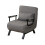 Westwood Versatile Convert Single Sofa Bed 4-in-1 6-Position 85 Sleeper Recliner Grey 11