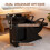 Westwood WestWood Shampoo Bowl and Chair Set Black 5