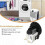 Washing Machine Drain Pump Motor Compatible with LG Front Load Models, High Power Plastic Replacement Part 4