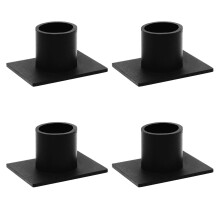 SHENGXINY black candle holder for taper and table candles