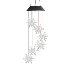 Carillon solaire lumineux LED pour extérieur