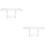 2Pcs Acrylic Display Riser Stands Transparent Home Storage Organizer 2