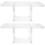 2Pcs Acrylic Display Riser Stands Transparent Home Storage Organizer 3