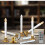 Confezione da 6 candele a LED per finestre con telecomando e timer, luce bianca calda 1
