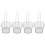 4pcs Stainless Steel Cooking Basket, Foldable Design with Handle for Baking and Steaming 4