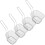 4pcs Stainless Steel Cooking Basket, Foldable Design with Handle for Baking and Steaming 5