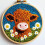 Kit de brodat Highland Cow cu cerc, 20 cm 1