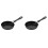 Mini camping pan non-stick saucepan set of 2 1