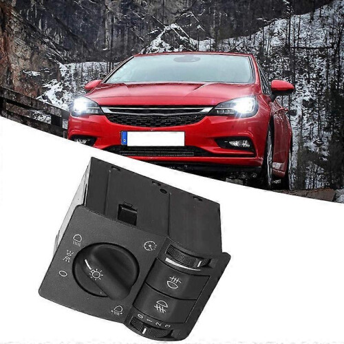 Interruttore luci principale compatibile con Opel 1995-2008, codice 6240097, materiale ABS nero 2